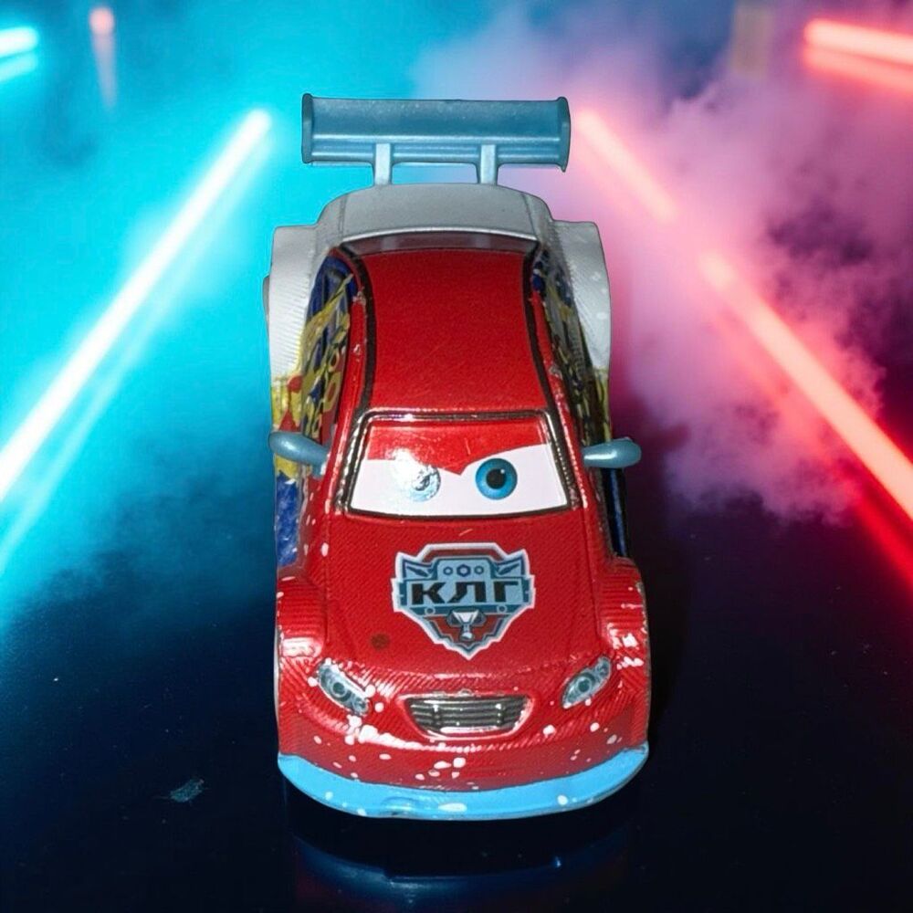 Disney Pixar Cars Vitaly Petrov Ice Racers Diecast Race Car 1:55 Scale A43